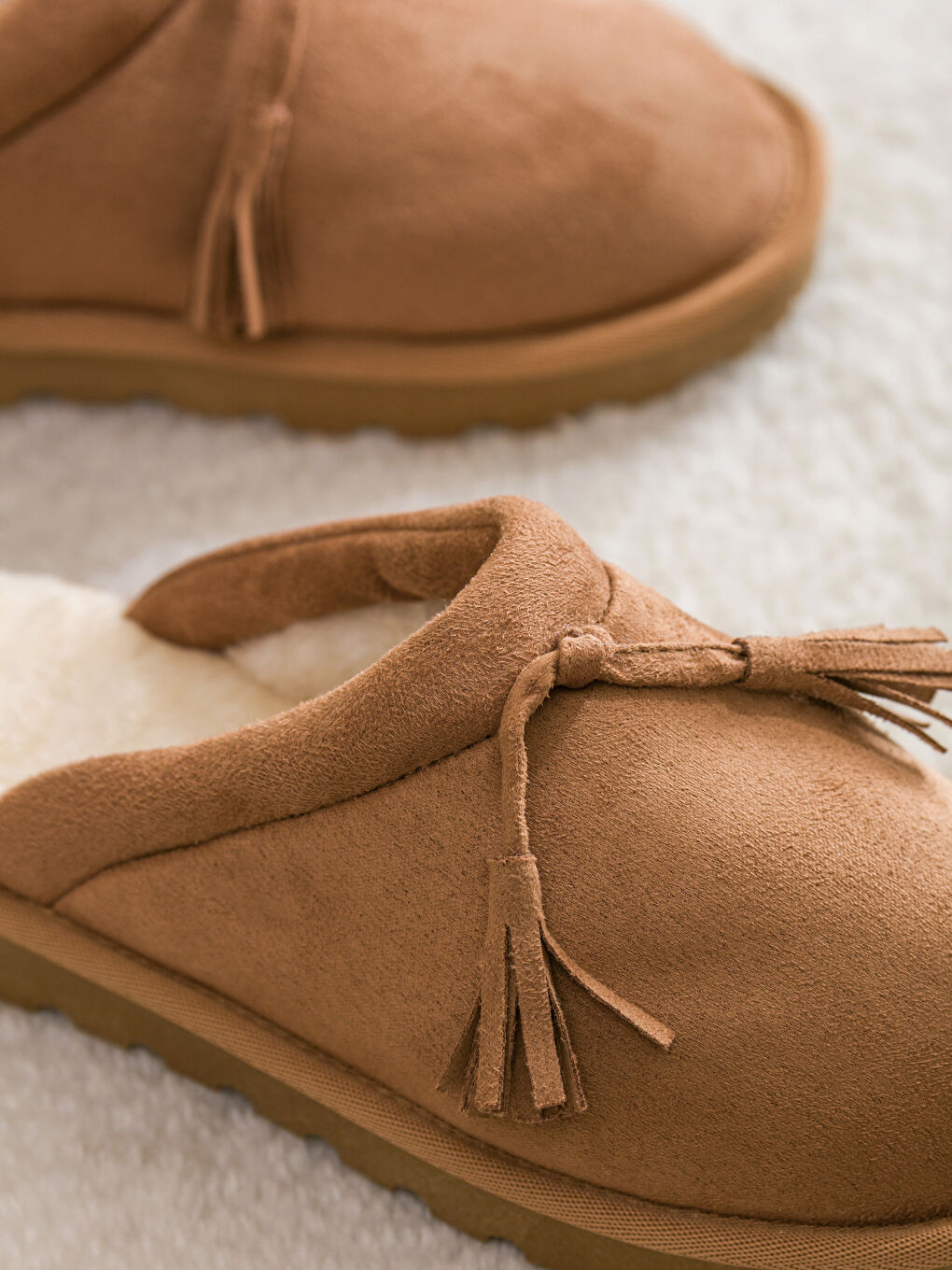 Suede-Look Women's Home Slippers-2