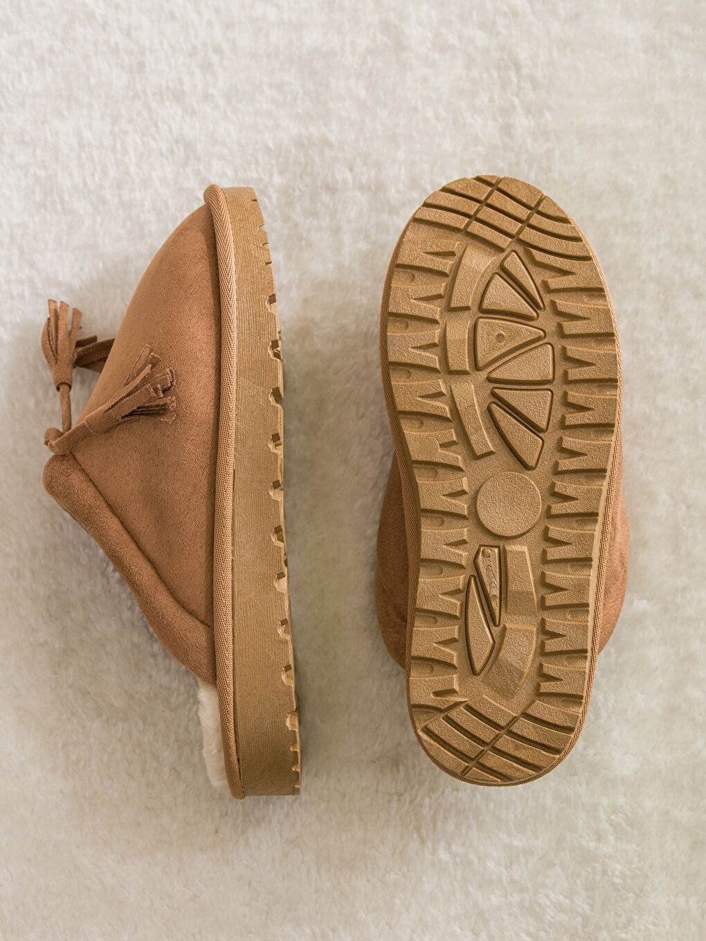 Suede-Look Women's Home Slippers-3