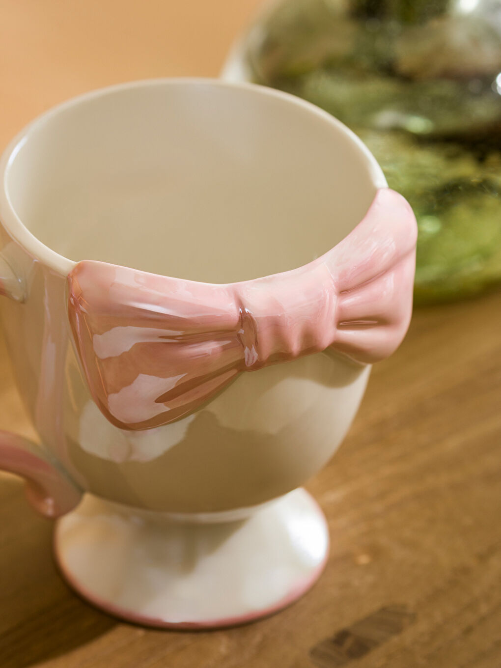 Bow Patterned Ceramic Mug 300 ml-2
