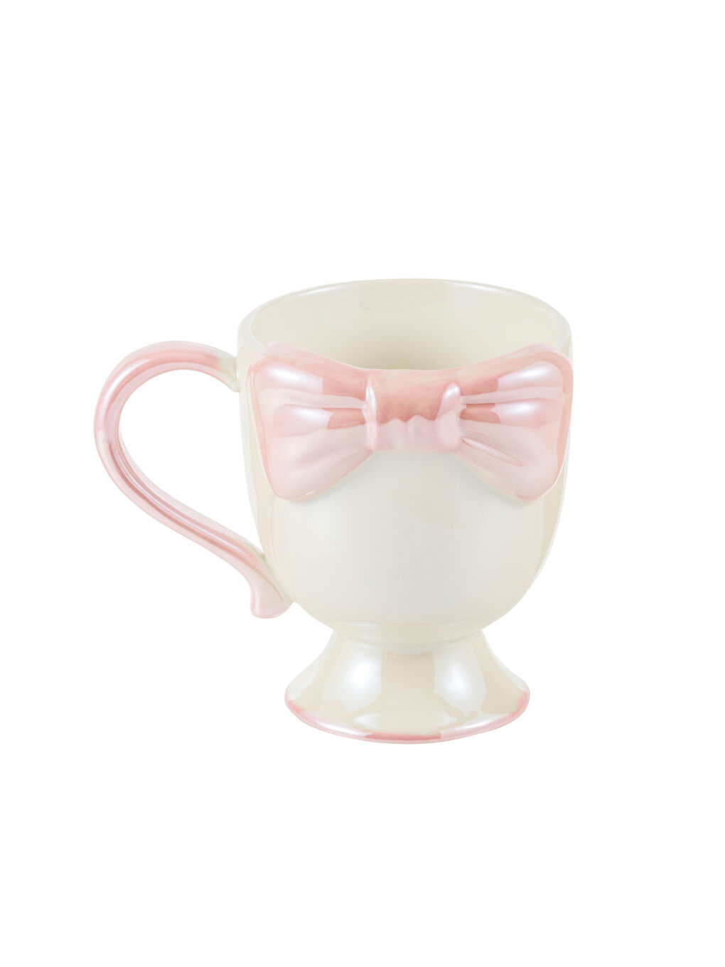 Bow Patterned Ceramic Mug 300 ml-4
