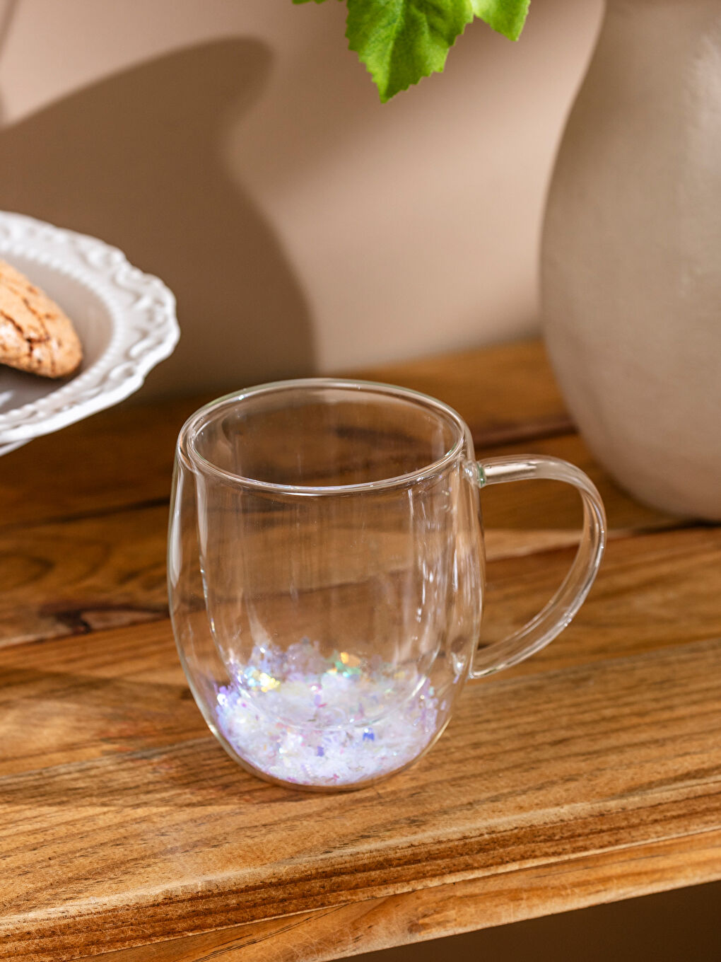 Double-Walled Glass Cup 300 Ml-1