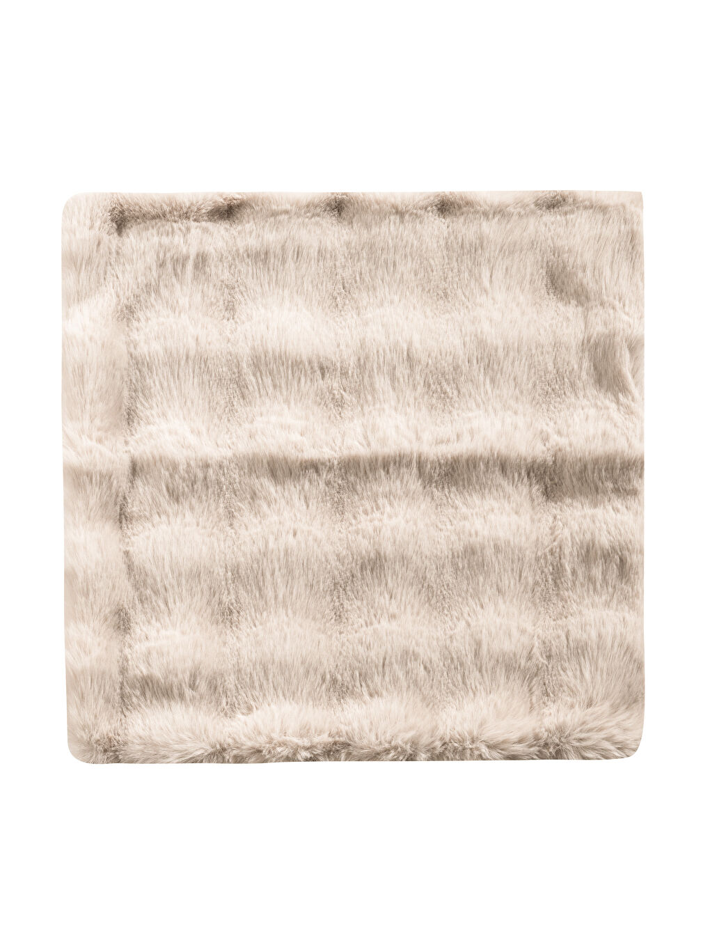 Чехол на подушку из плюша 45x45 см-4