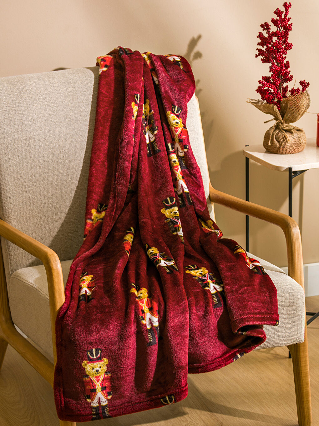 بەتانیی تەدی بێر چاپکراوی تیڤی 100x150 cm