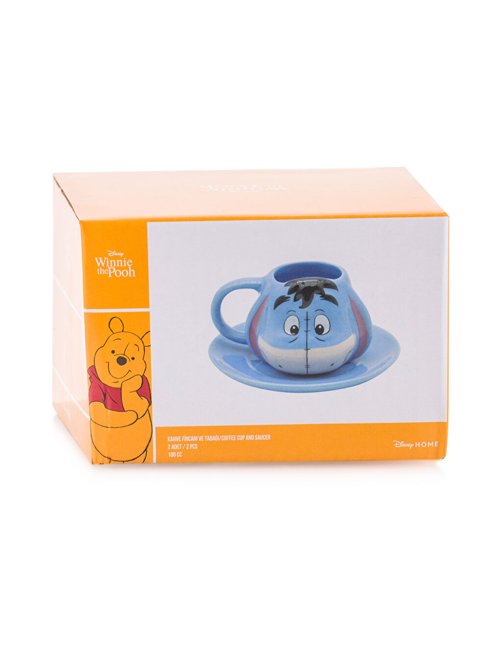 Karışık Eeyore Baskılı Seramik Kahve Fincanı 100 ml-3