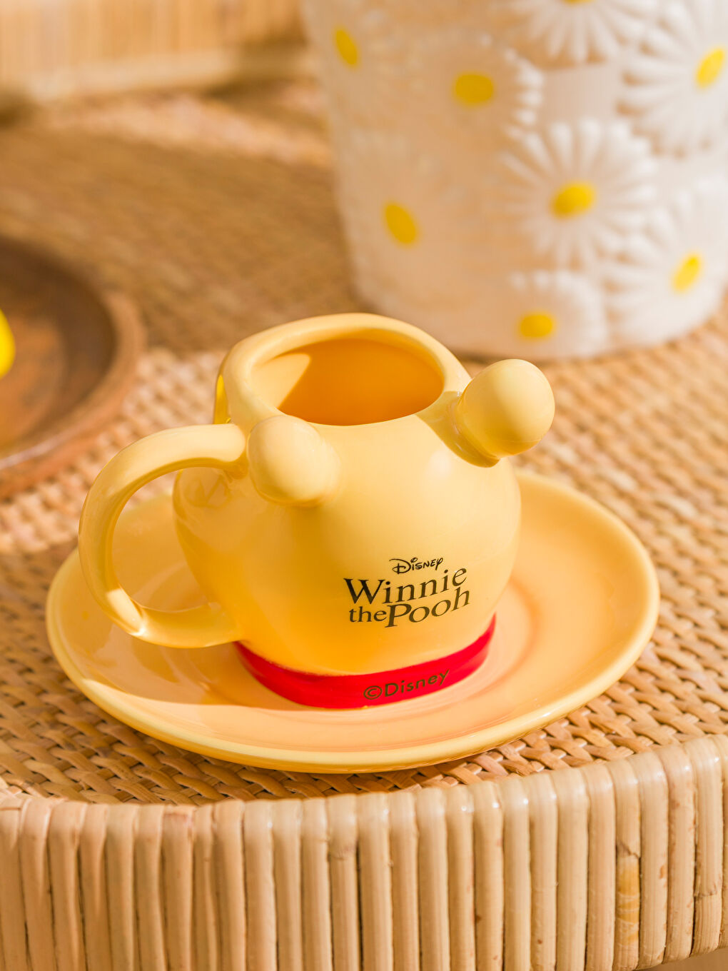 Karışık Winnie the Pooh Baskılı Seramik Kahve Fincanı 100 ml-1