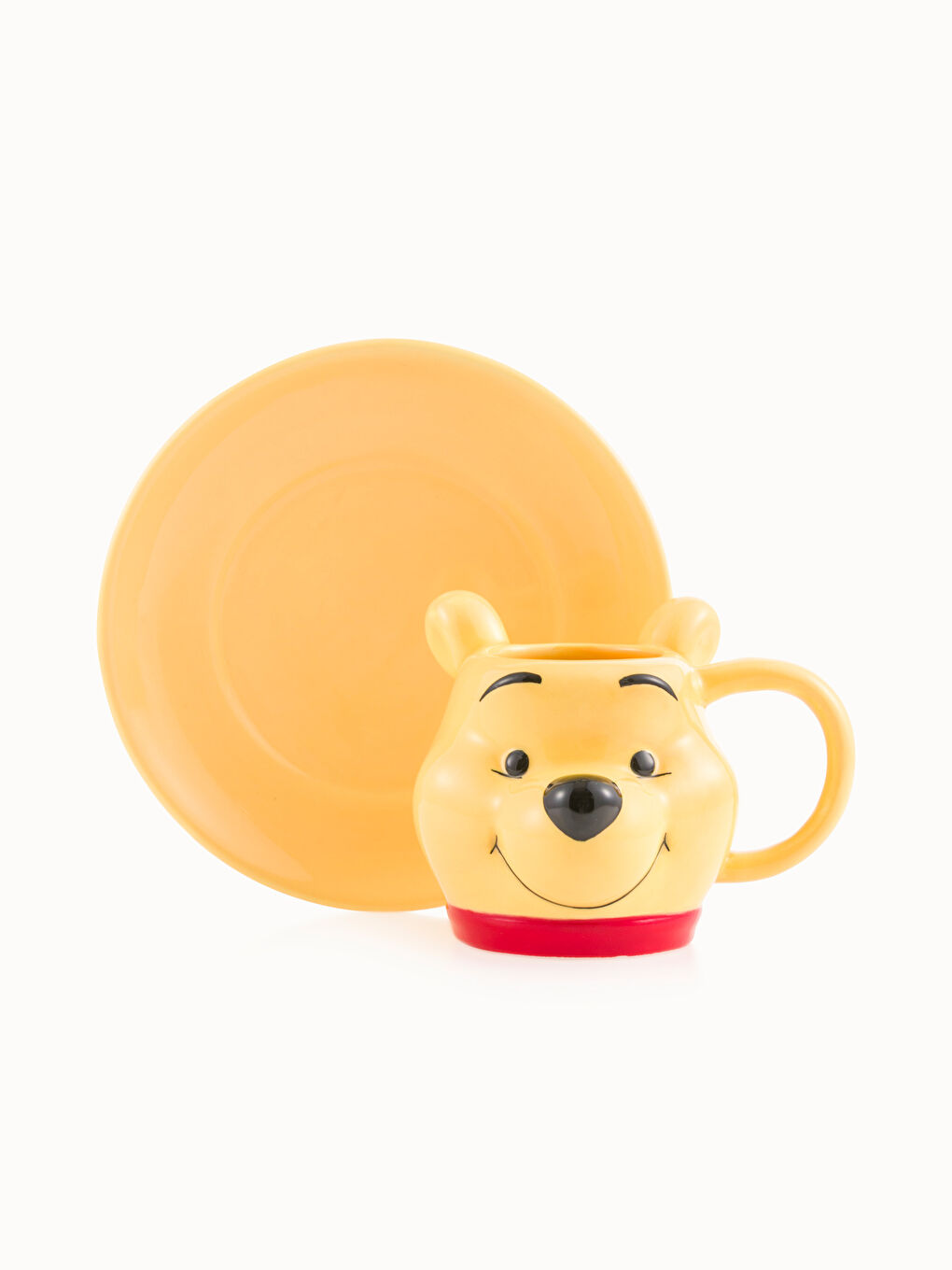 Karışık Winnie the Pooh Baskılı Seramik Kahve Fincanı 100 ml-4