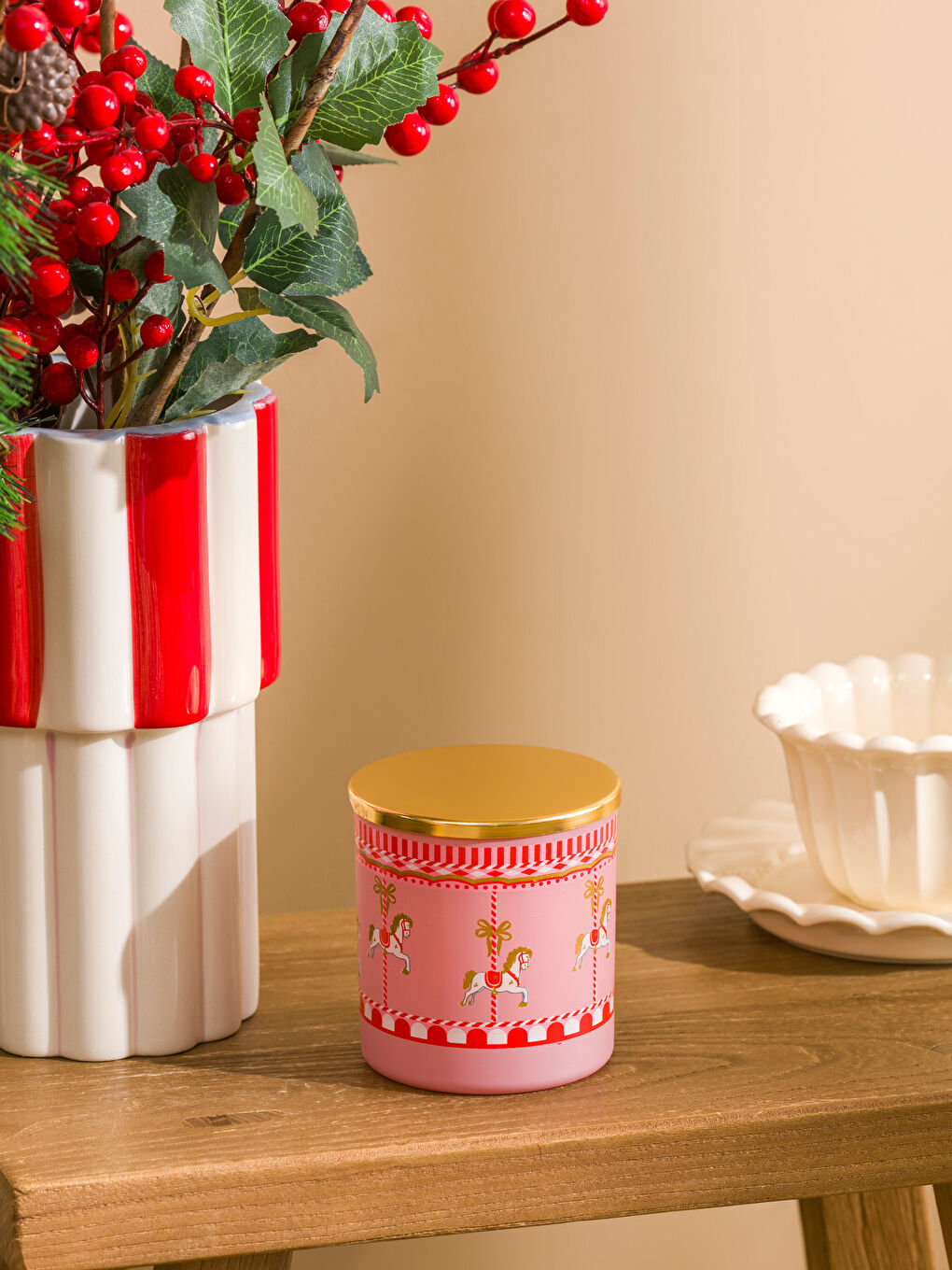 Розовый Свеча-2