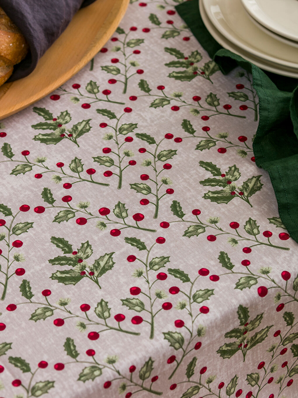 Christmas Themed Tablecloth 150x220 cm-7