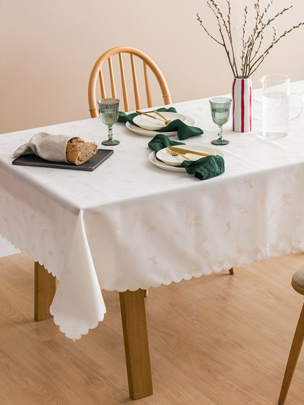 Patterned Tablecloth 150x200 cm-1
