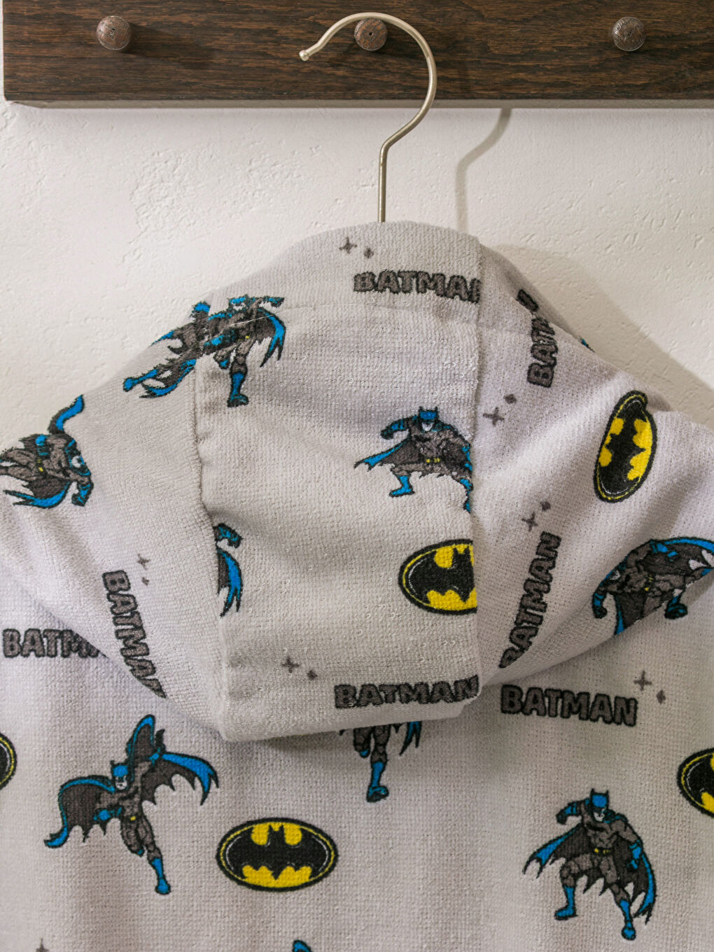 Batman Printed Boys' Bathrobe-3