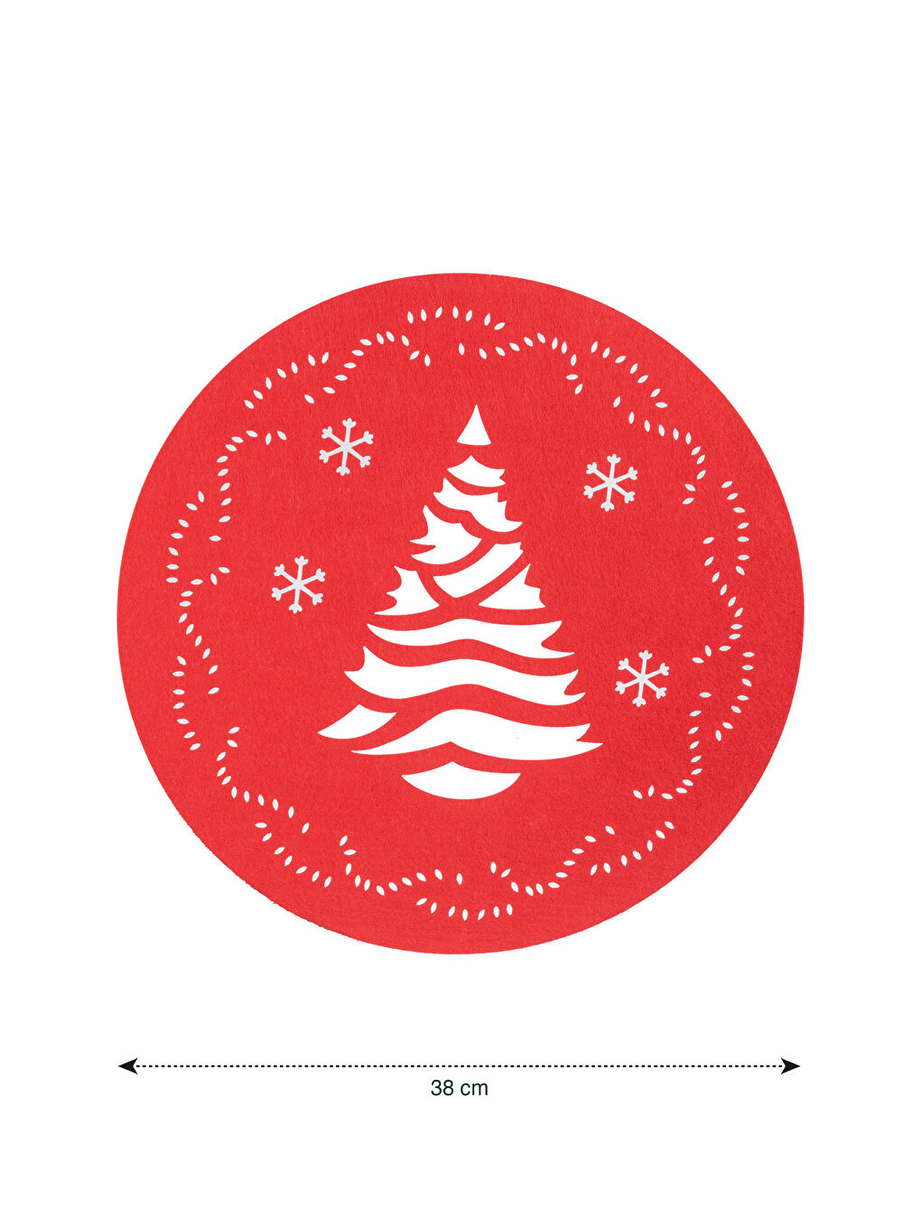 Christmas Themed Underplate 2 Pack 38 cm-7