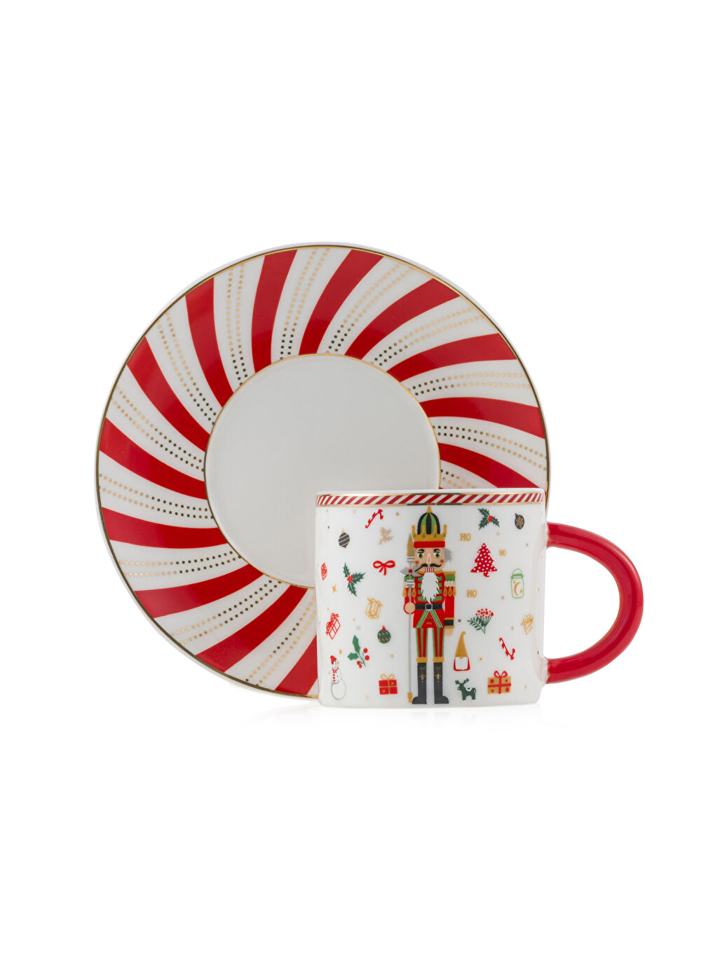 WHITE Coffee Cup & Coffee Cup Set-4