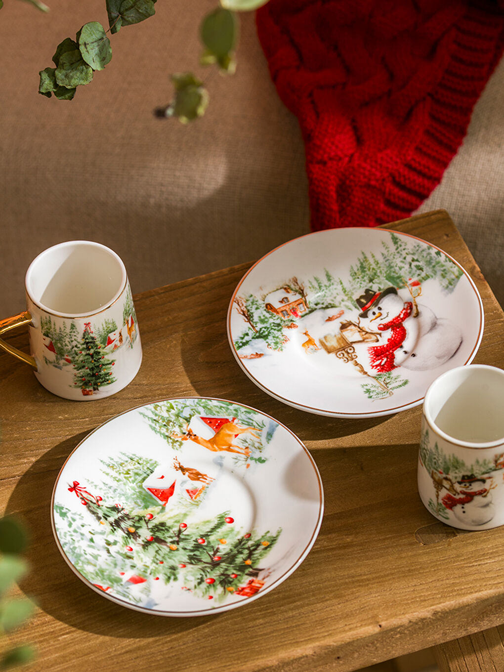 New Year Themed Coffee Cup Set of 2-3