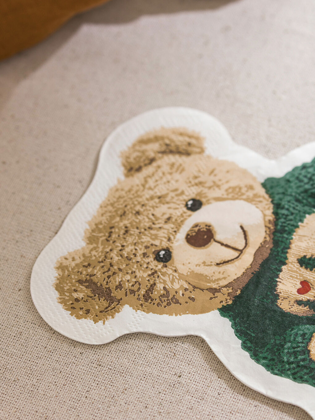 Teddy Bear Printed Paper Napkins 20 Pieces-2