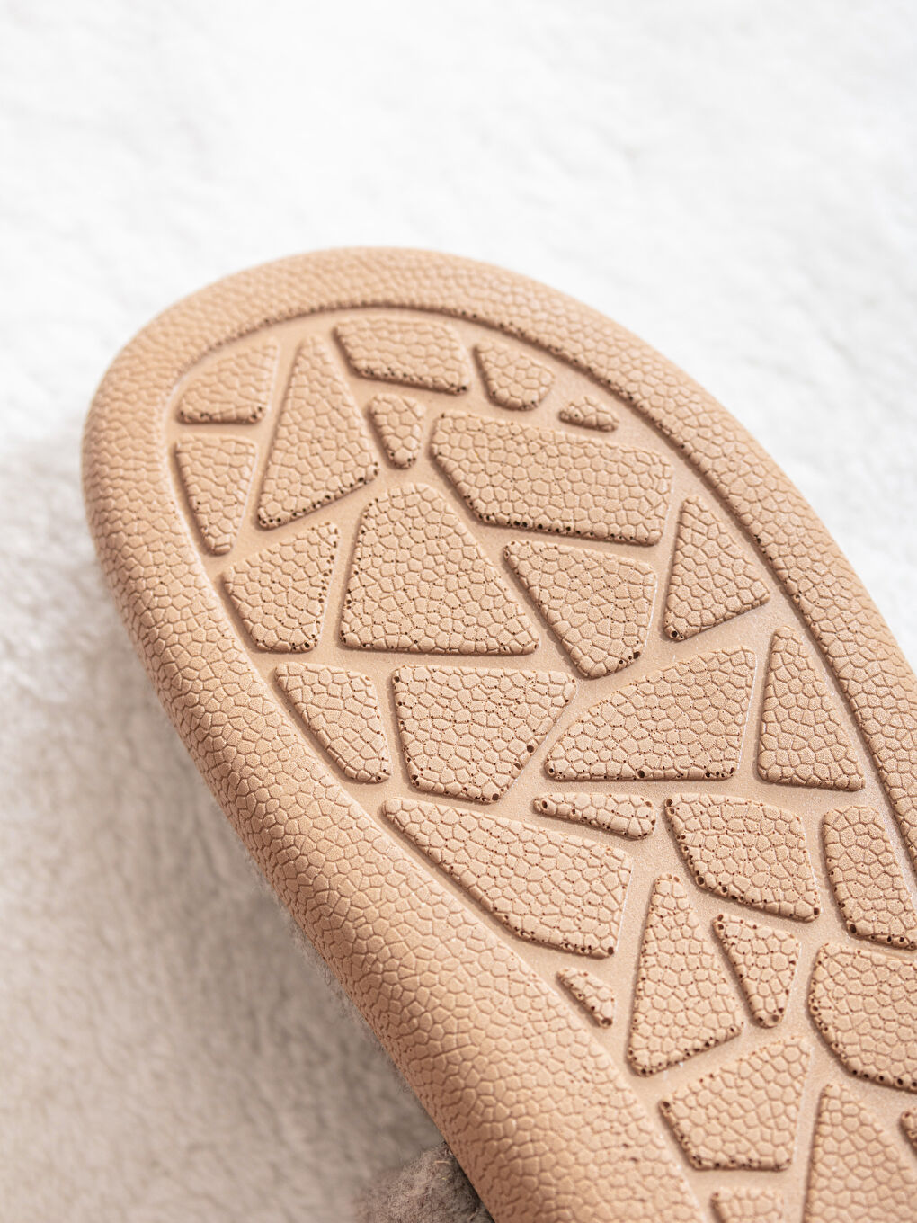 Bej Kadın Ev Ayakkabısı-4