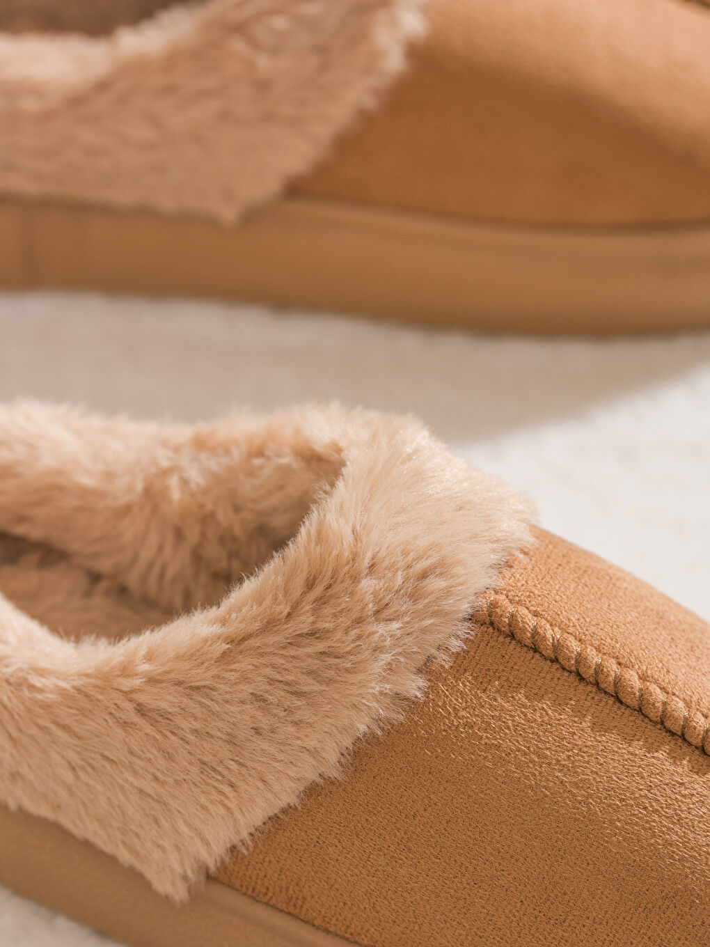 Тапочки для дома из искусственной замши для женщин-2