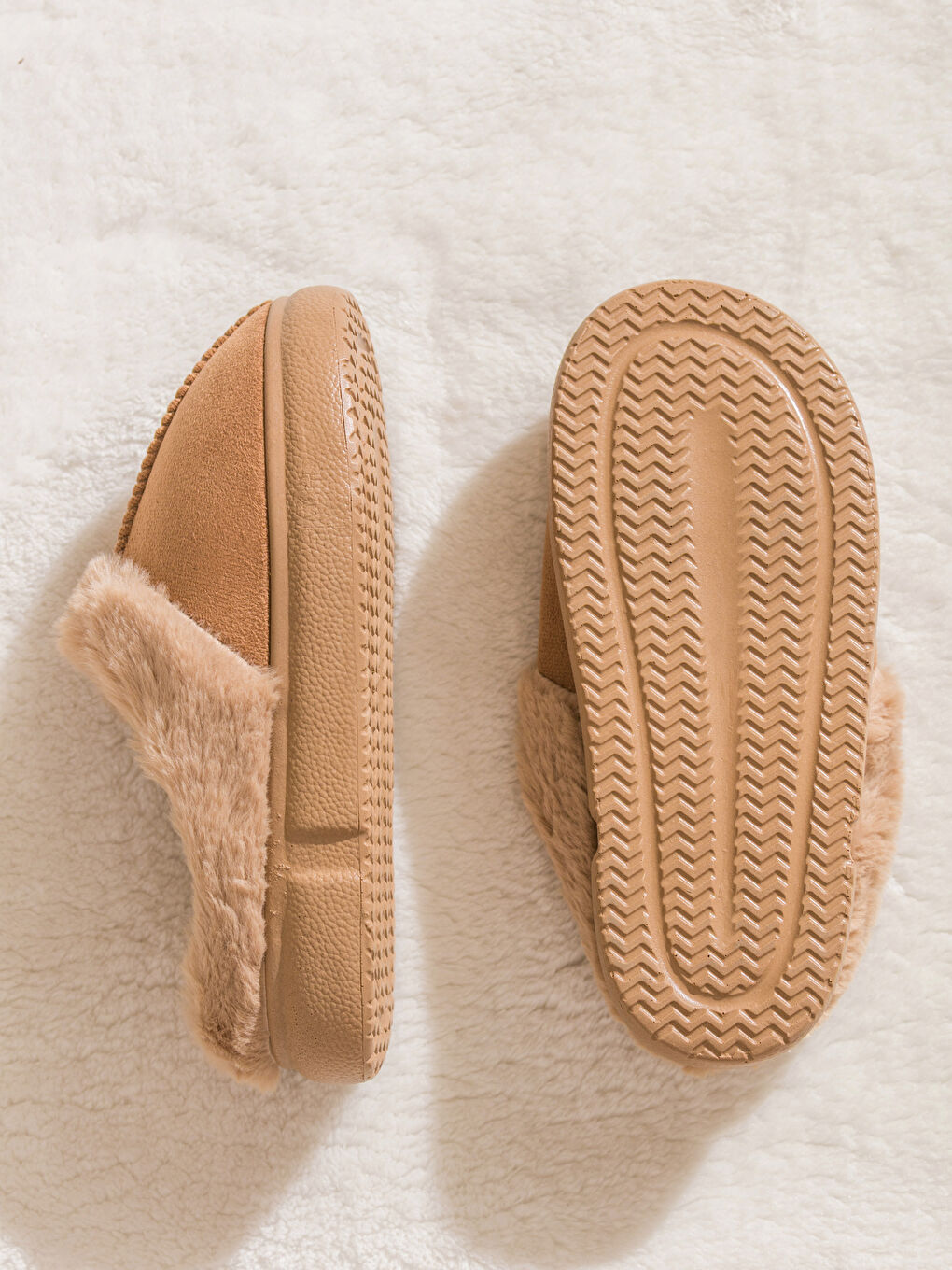 Тапочки для дома из искусственной замши для женщин-3