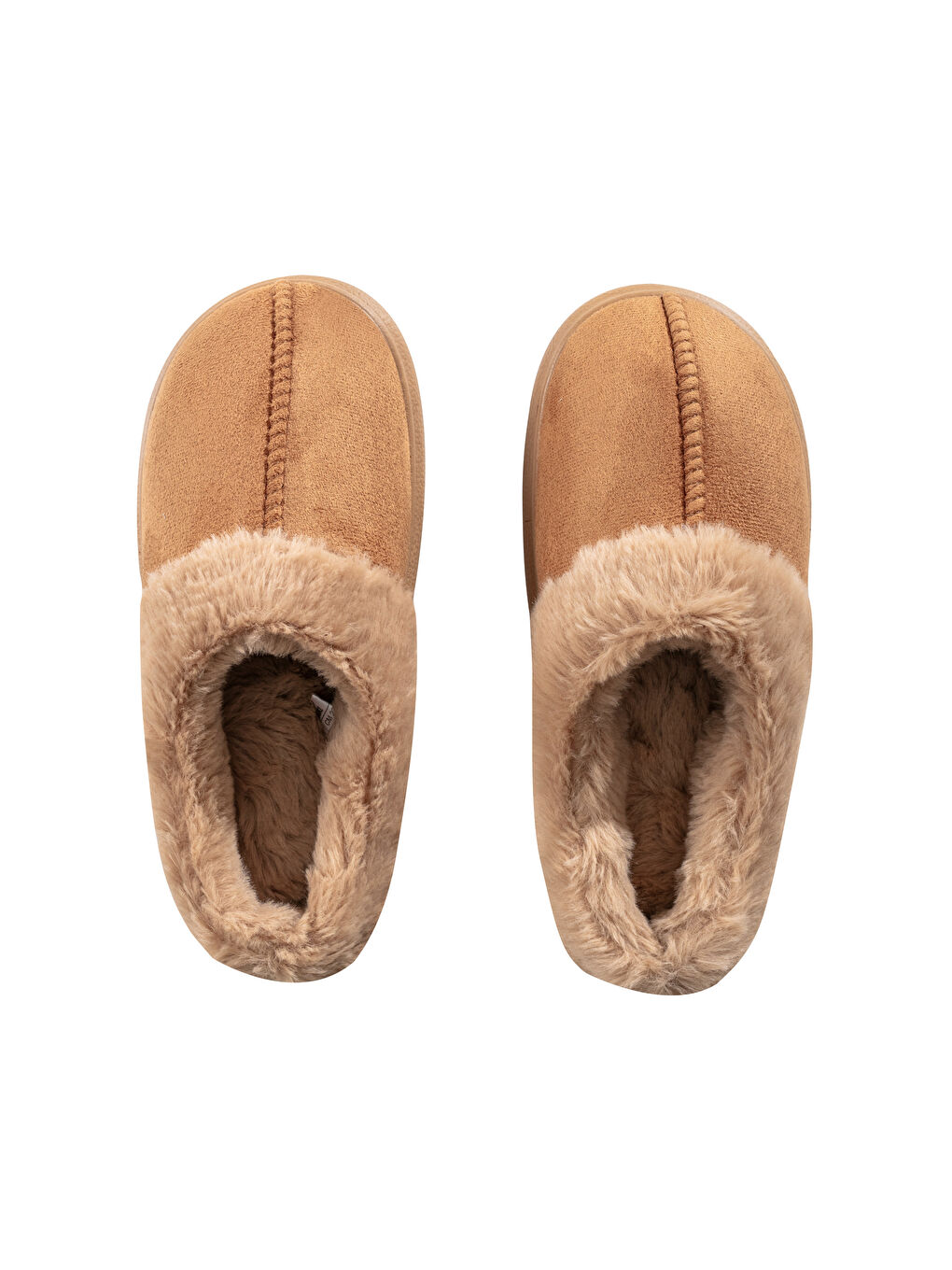 Тапочки для дома из искусственной замши для женщин-5