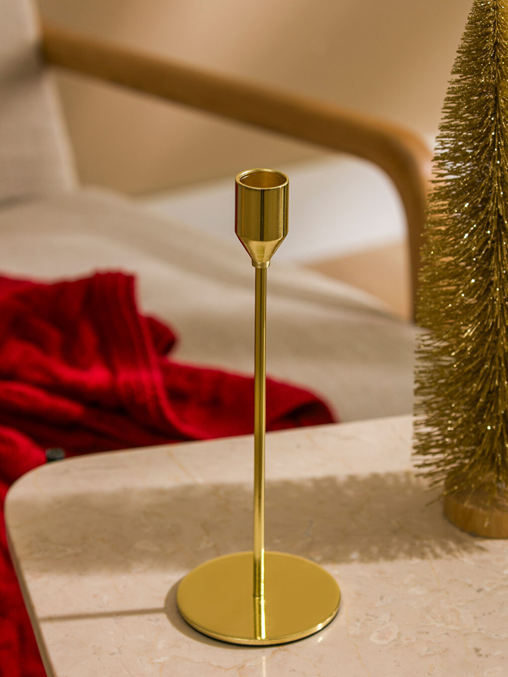 YELLOW Candle Holder-1