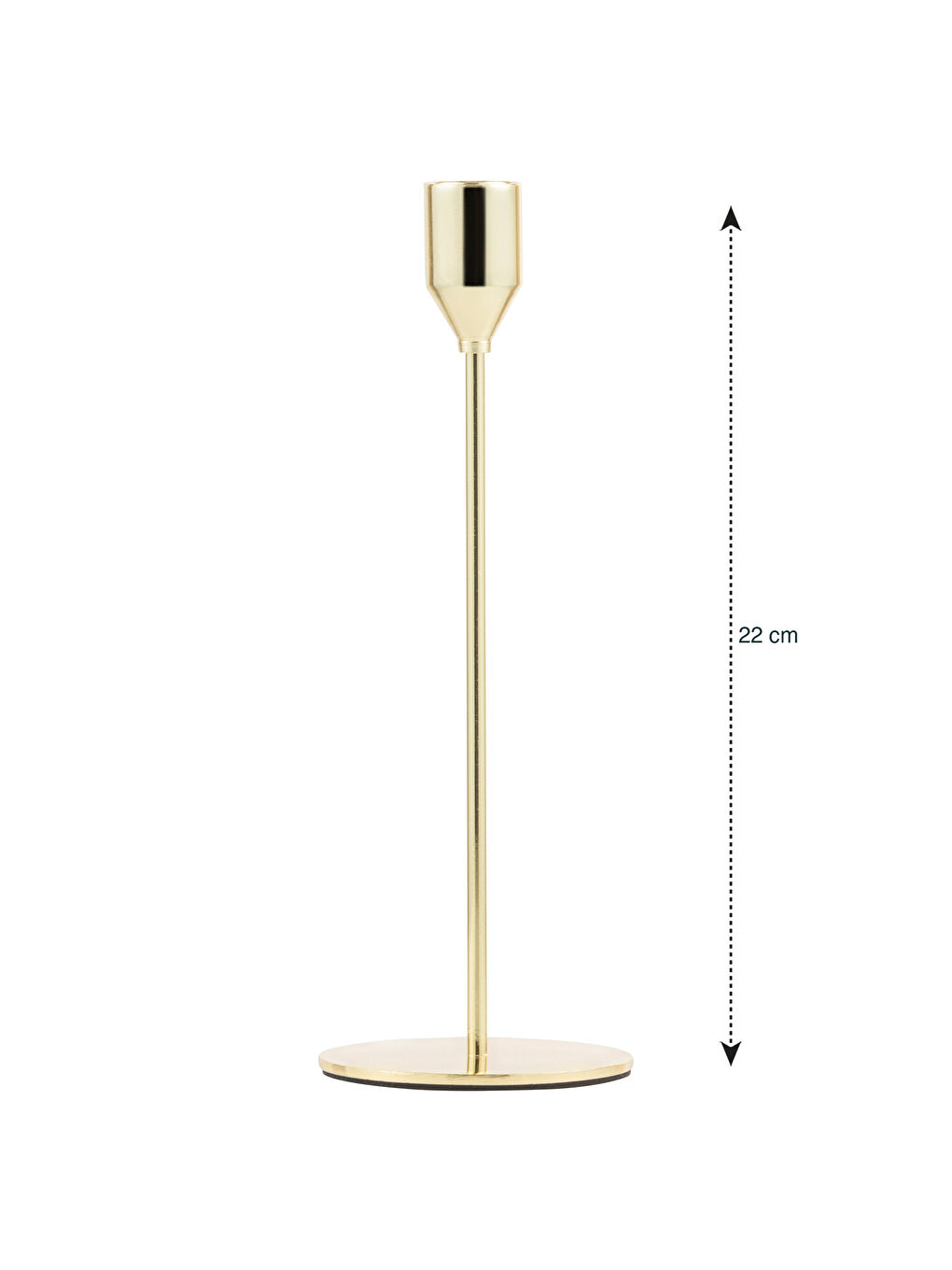 YELLOW Candle Holder-4