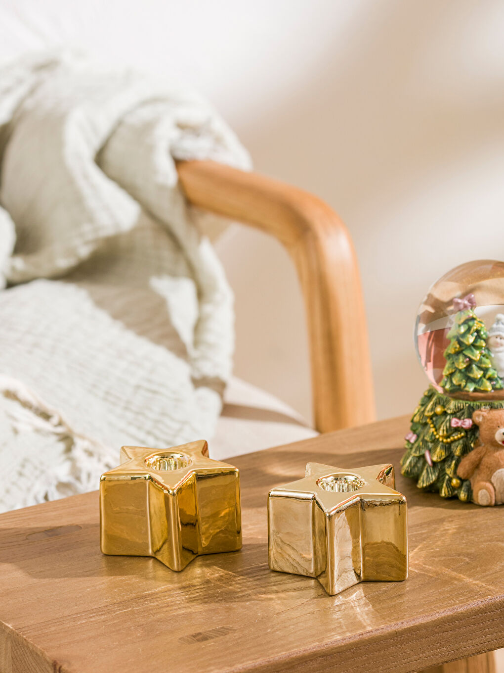 YELLOW Candle Holder-1