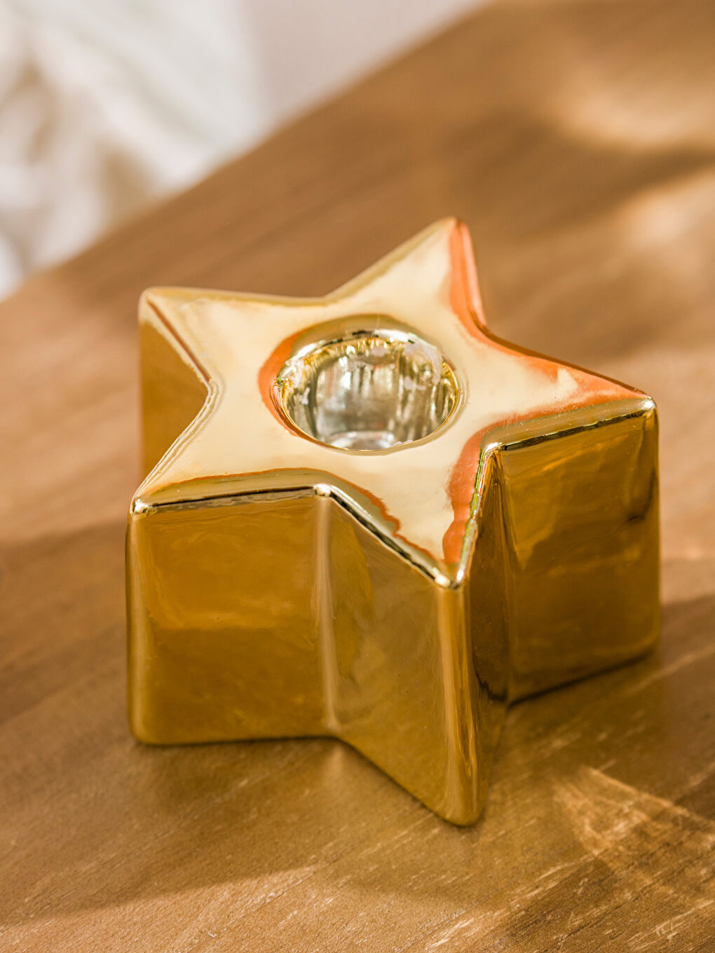 YELLOW Candle Holder-2