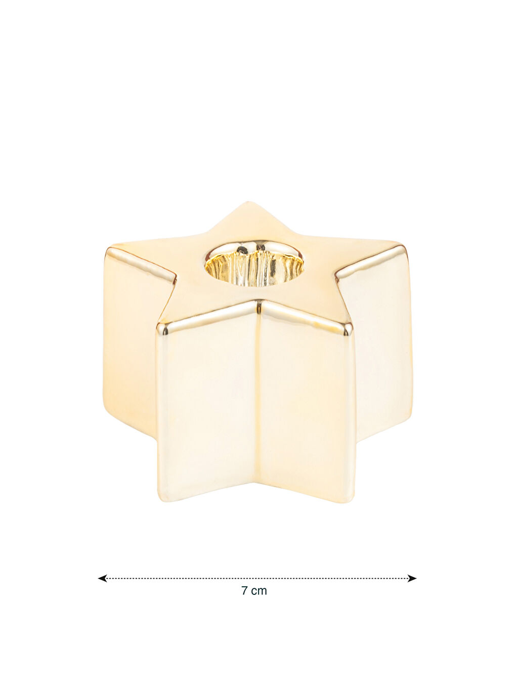 YELLOW Candle Holder-3