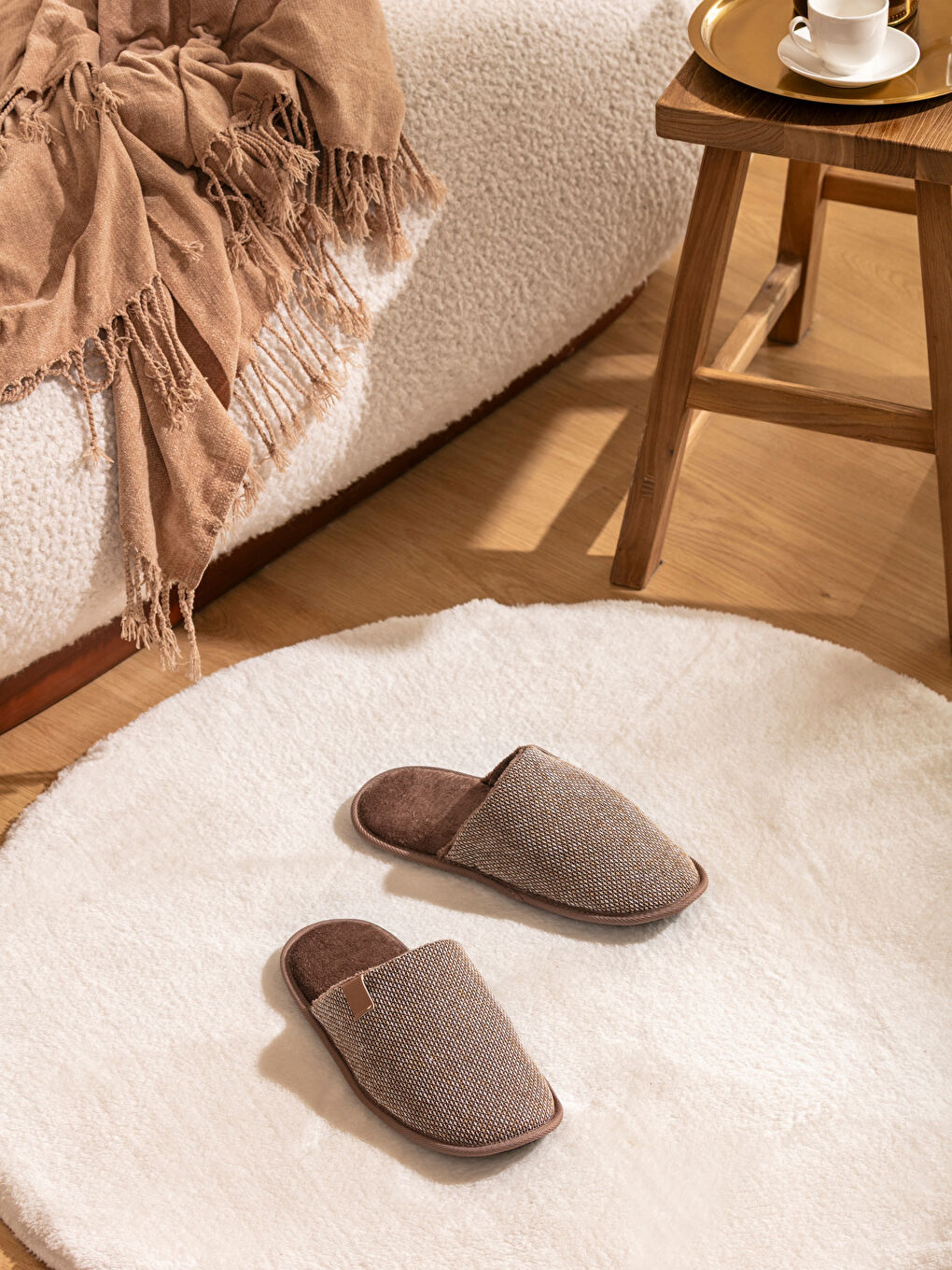 LCW STEPS Men's Home Slippers -W5EK93Z8-RKQ
