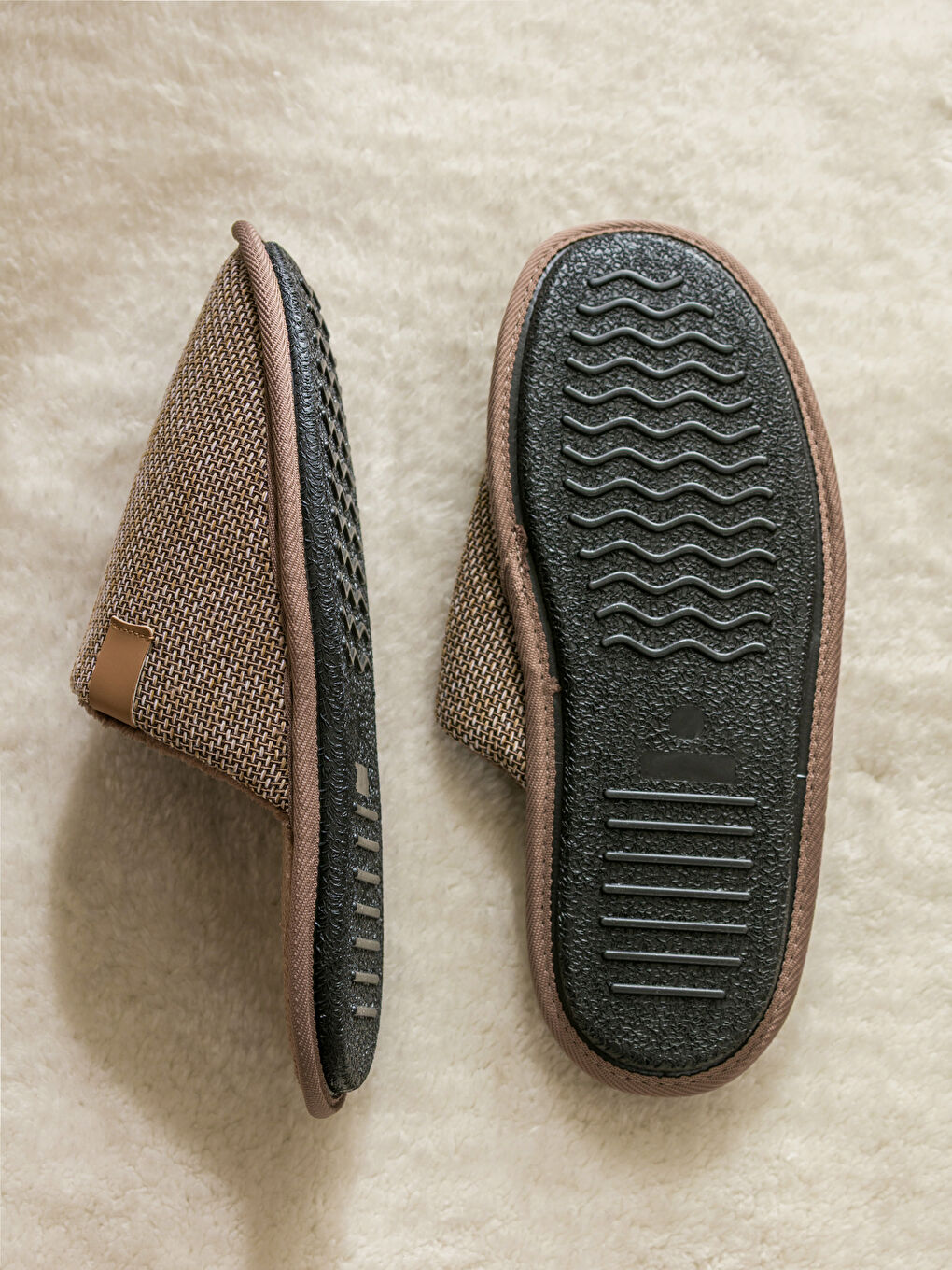 Kahverengi Erkek Ev Terliği-3