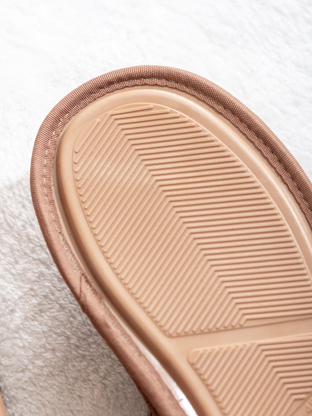 Kahverengi Düz Erkek Ev Terliği-3