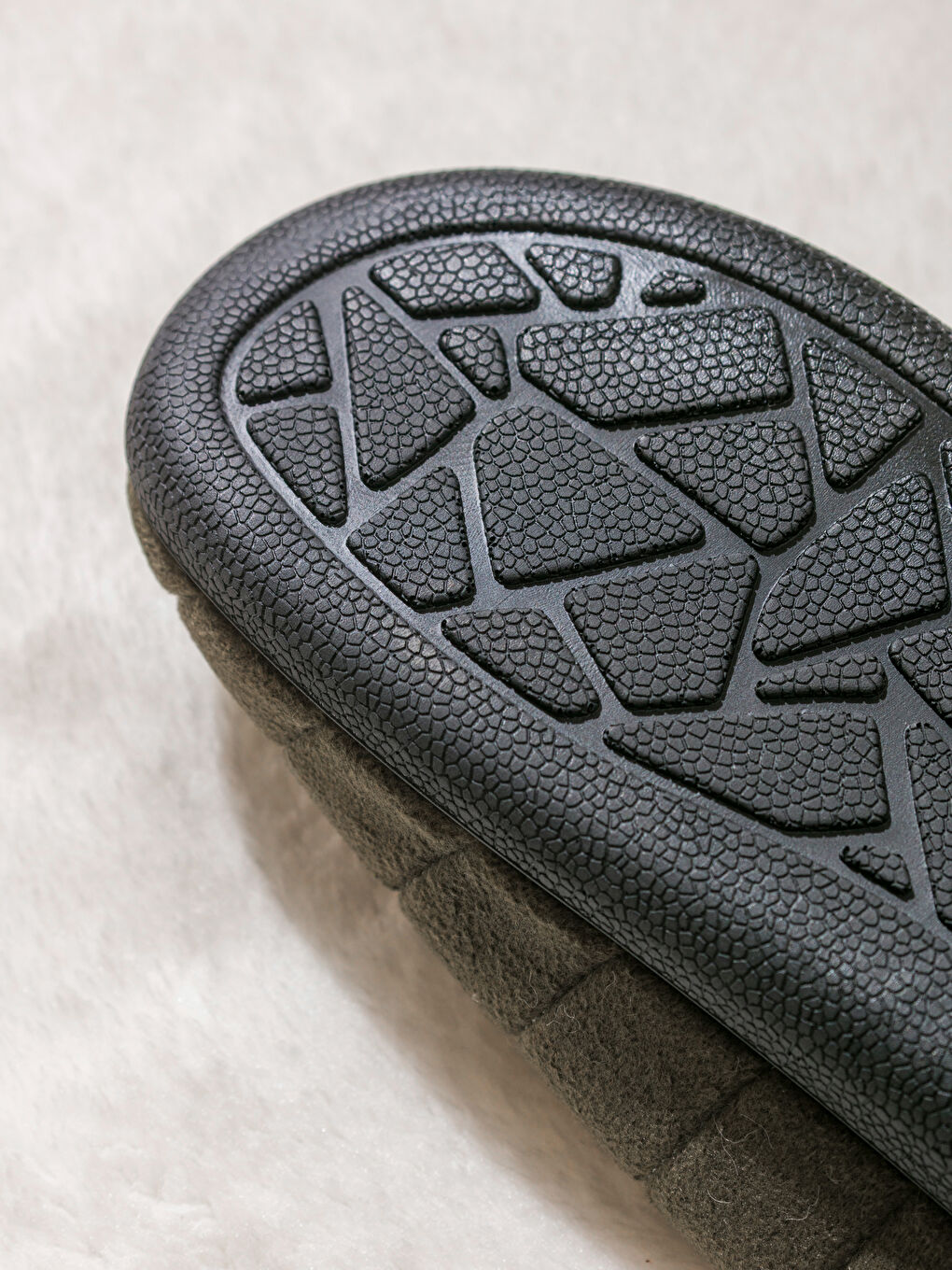 Haki Önü Kapalı Erkek Ev Terliği-4