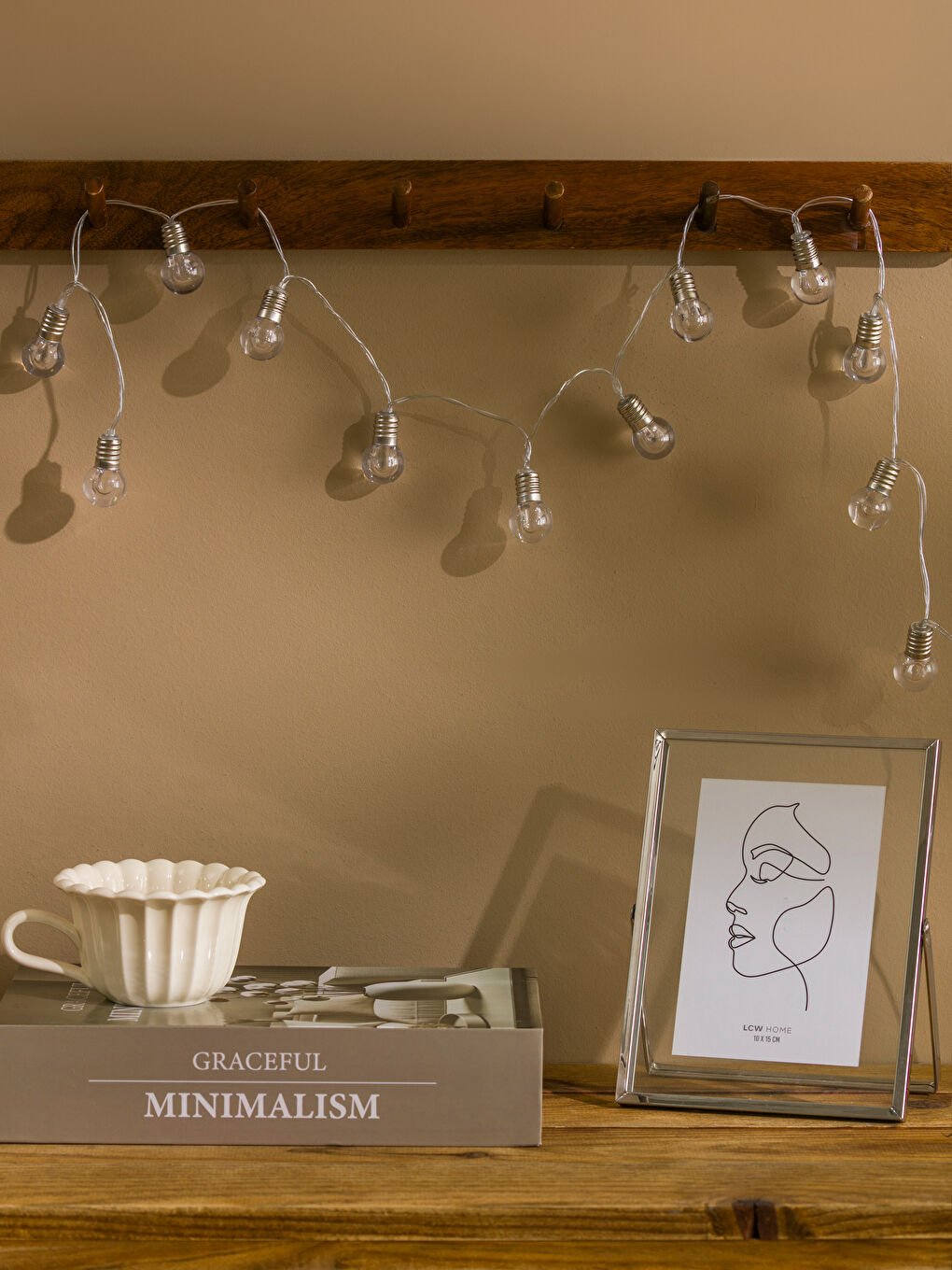 Renksiz Dekoratif Led Işık 140 cm-1