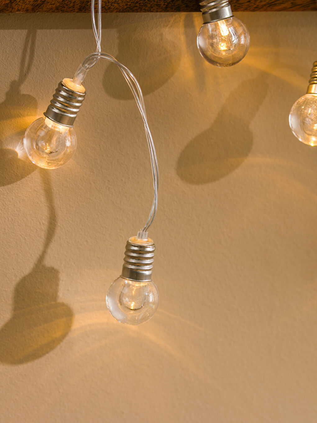 Renksiz Dekoratif Led Işık 140 cm-2