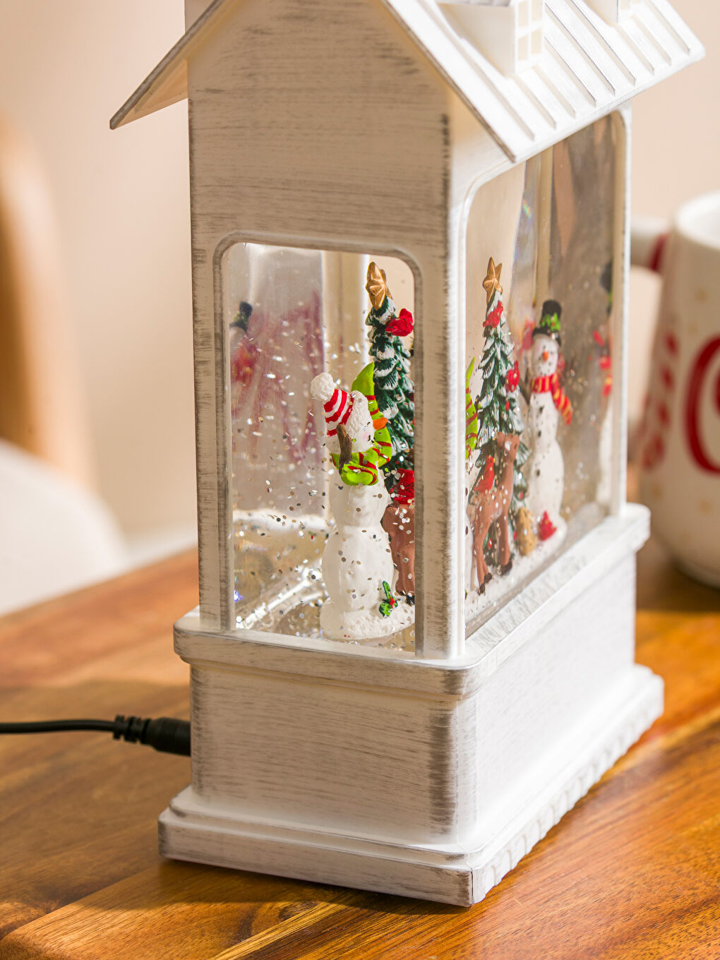 Karışık Müzikli Dekoratif Obje 28 cm-2