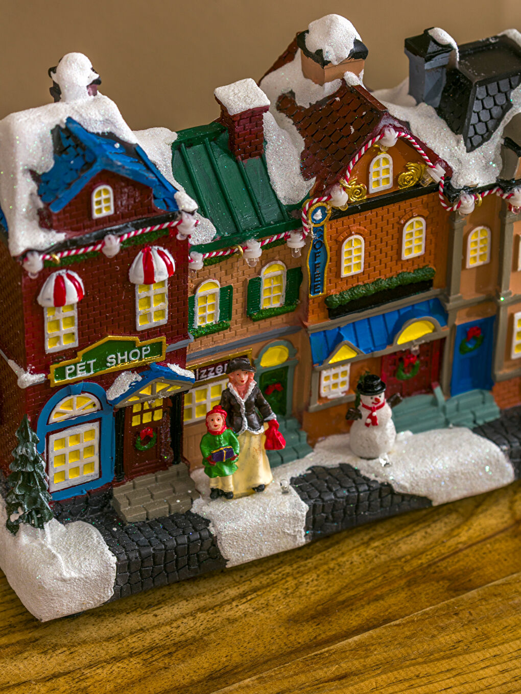 Karışık Ev Görünümlü Dekoratif Led Işık 25 cm-3