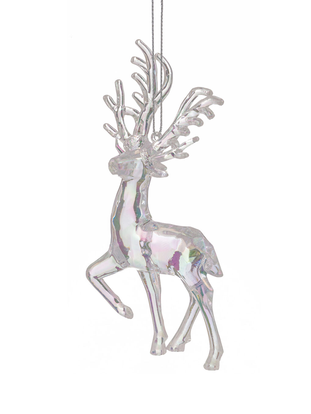 Hanging Wooden Deer Christmas Ornament 20 Cm-2