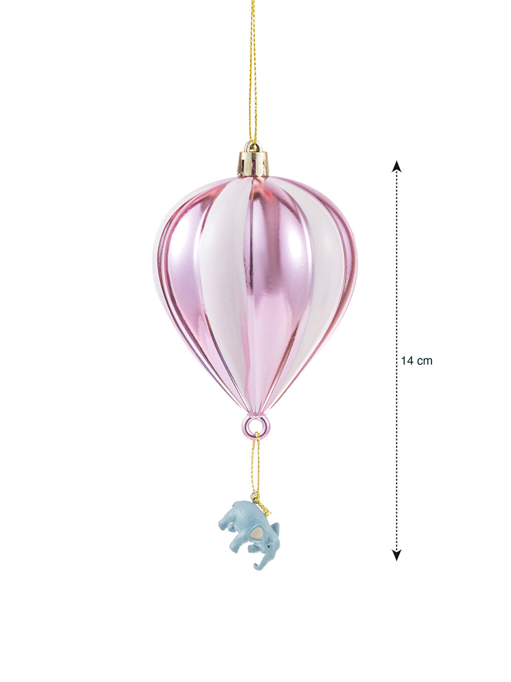 Розово Орнамент за новогодишно дърво-2