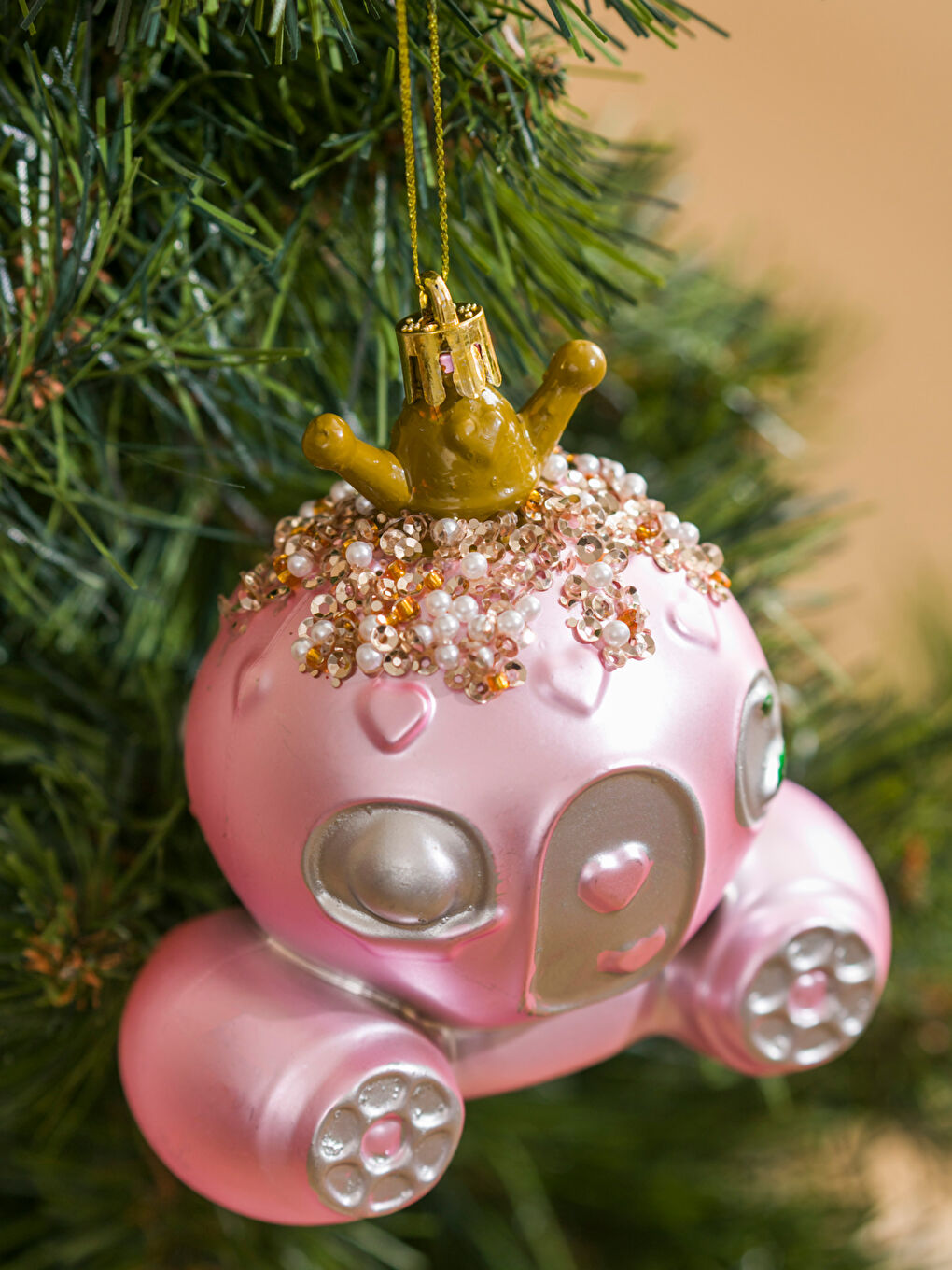 PINK New Year Tree Ornament-1