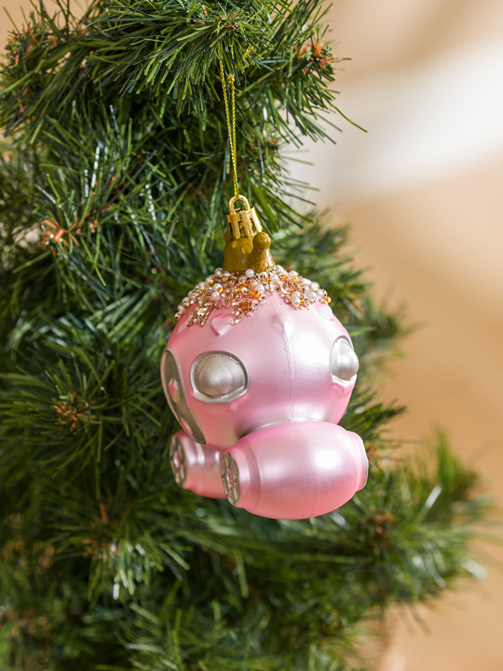 PINK New Year Tree Ornament-2