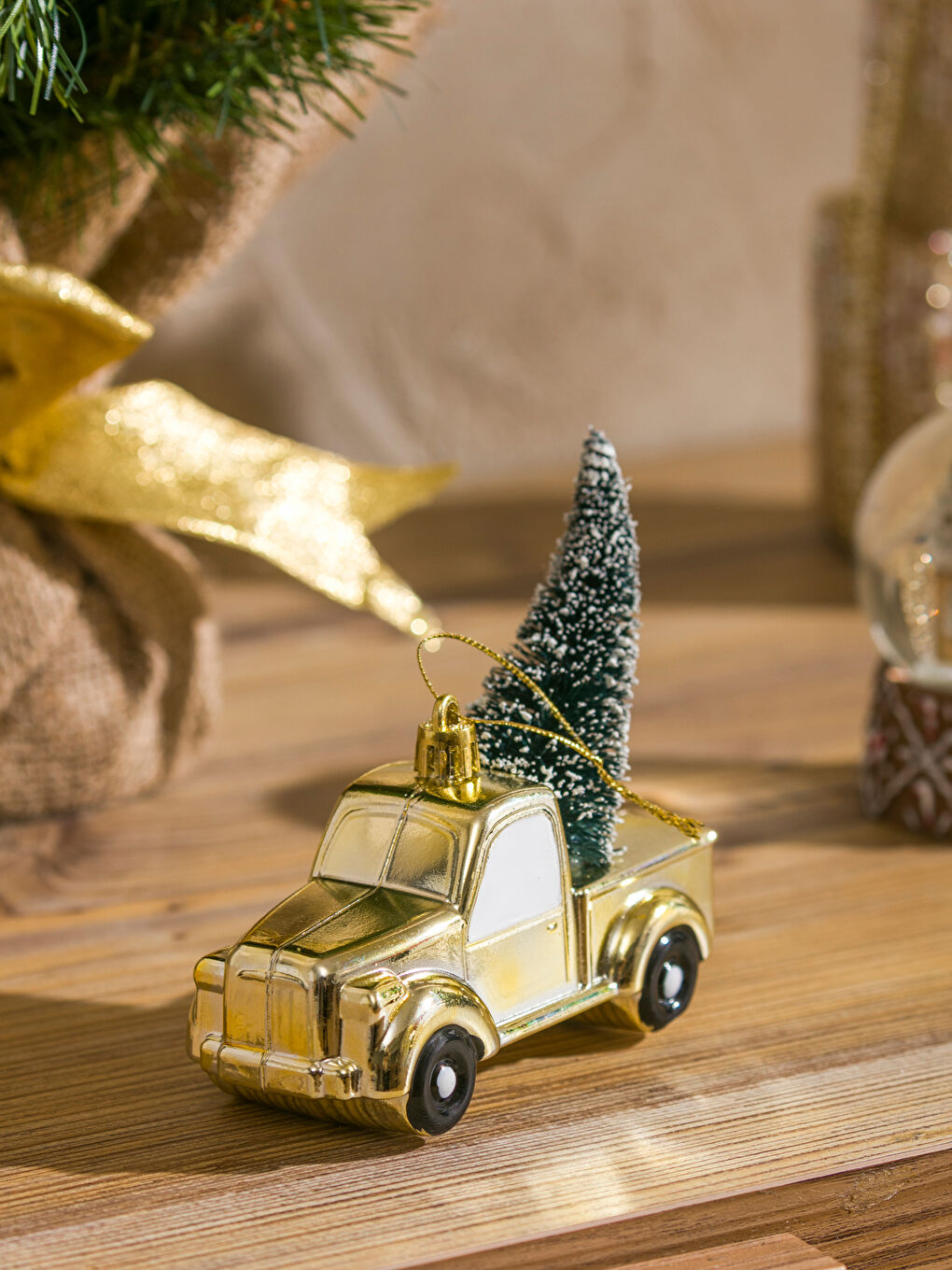 YELLOW New Year Tree Ornament