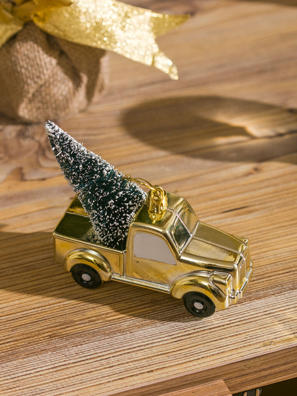 YELLOW New Year Tree Ornament-2