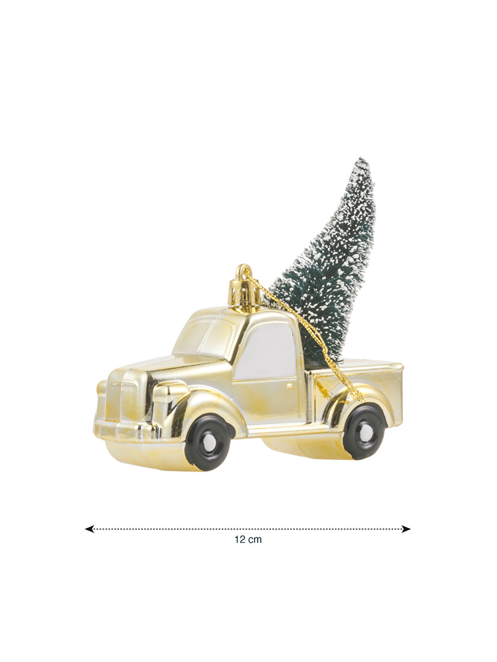 YELLOW New Year Tree Ornament-3