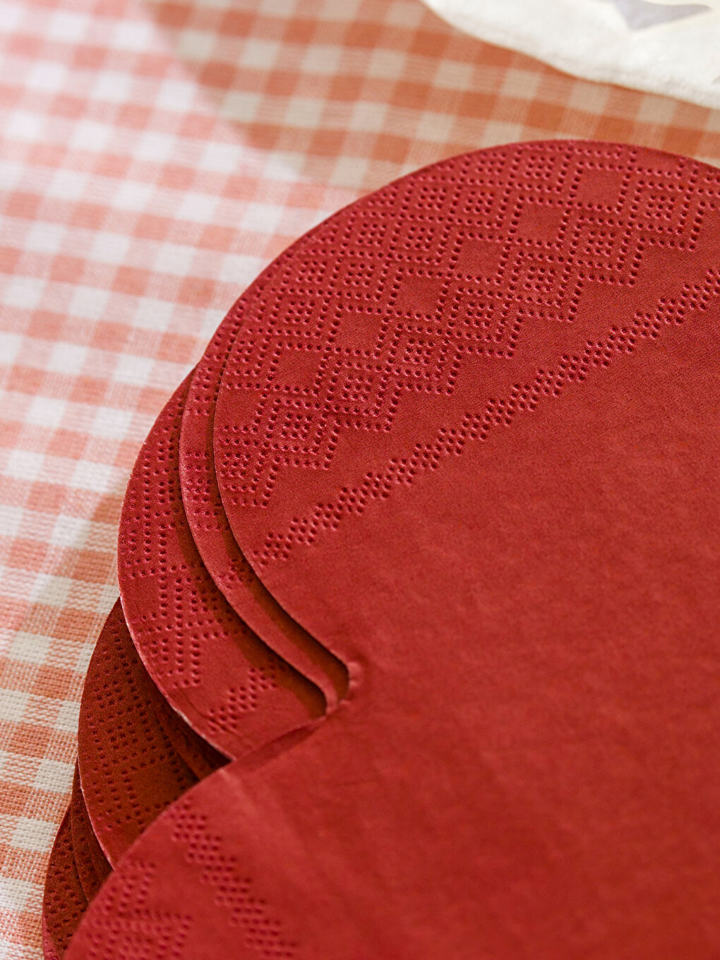 Heart Patterned Paper Napkin 20 Pack-2