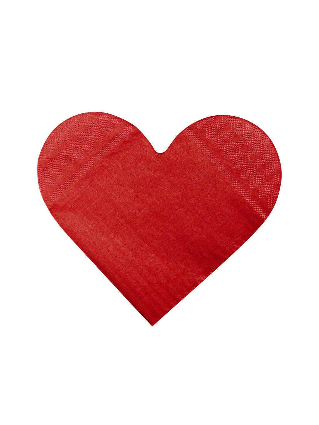 Heart Patterned Paper Napkin 20 Pack-3