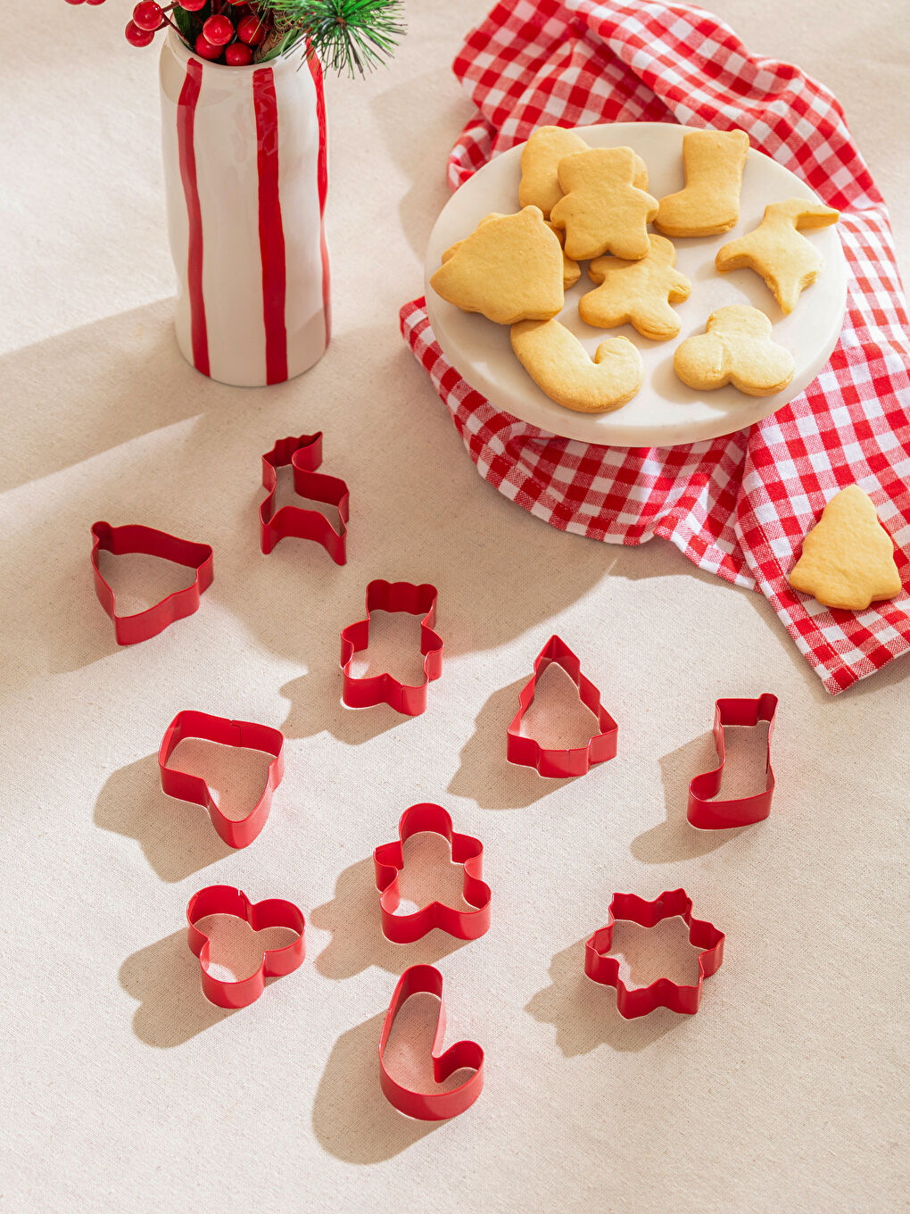 New Year Themed Cookie Mold 10-packs-1