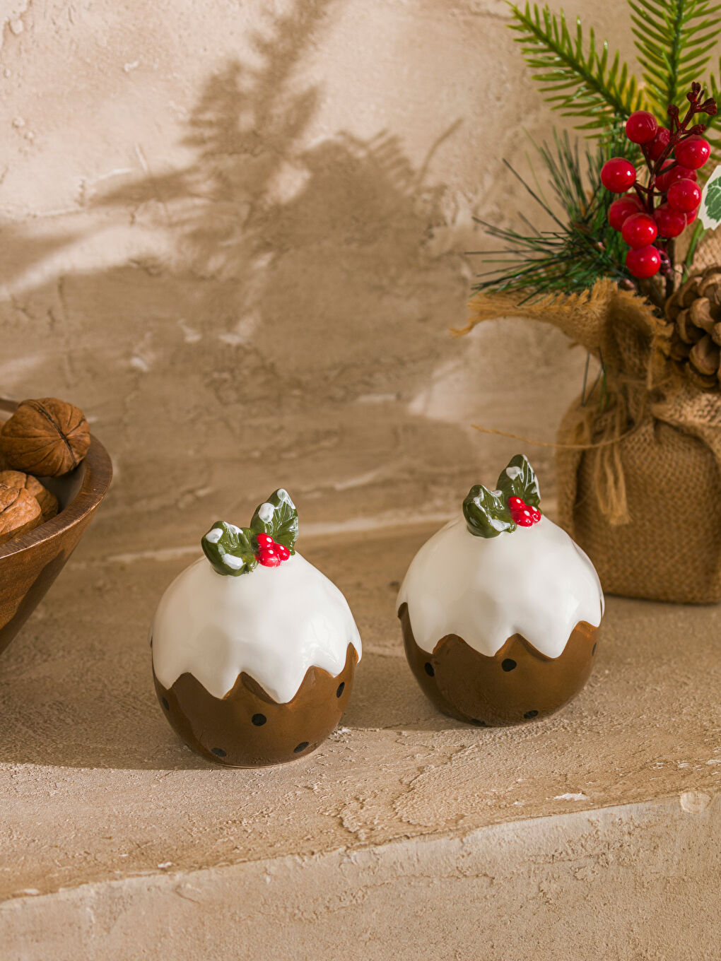Printed Ceramic Salt and Pepper Mill