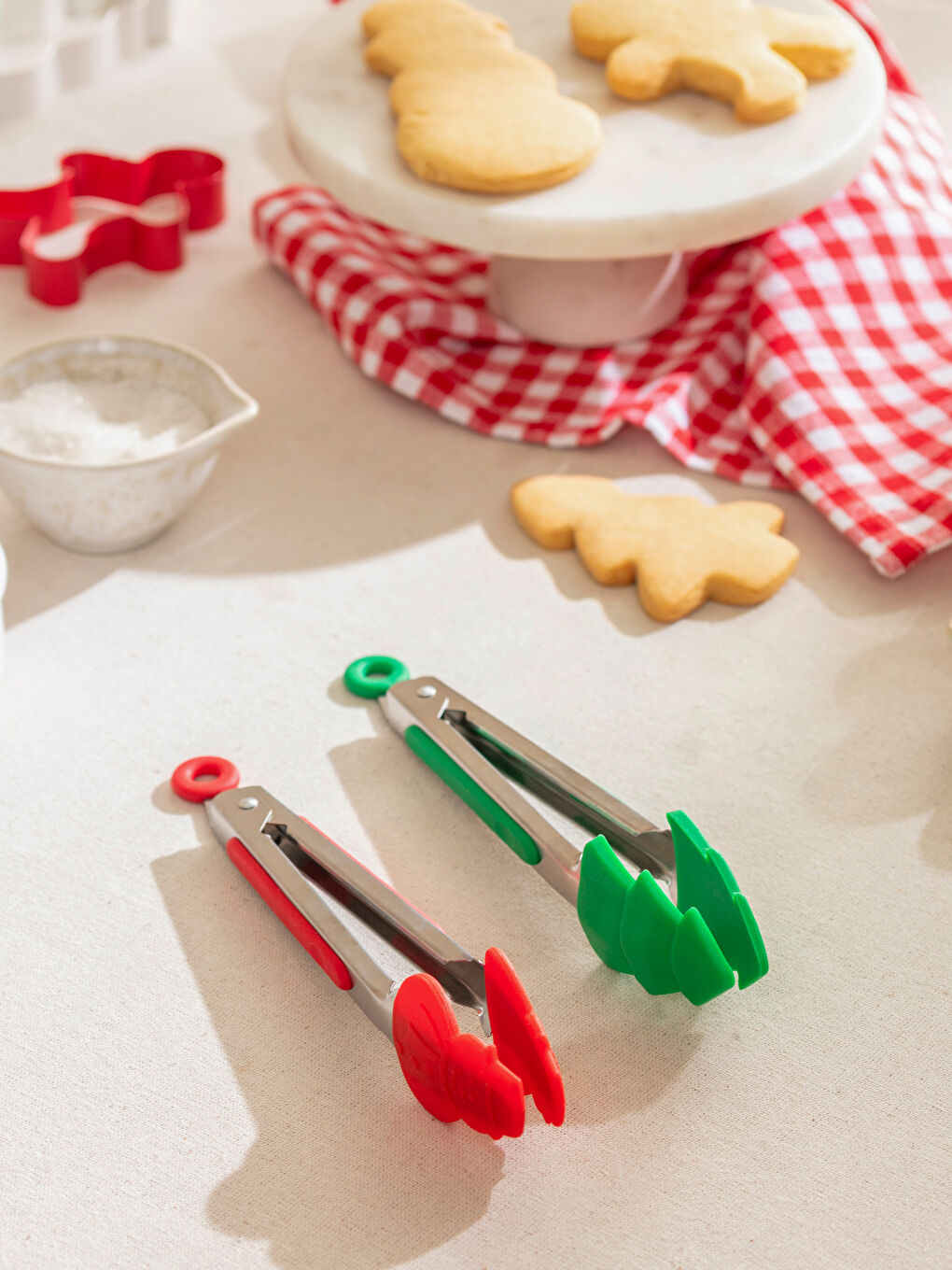 Christmas Themed Tongs Set 2 Pack