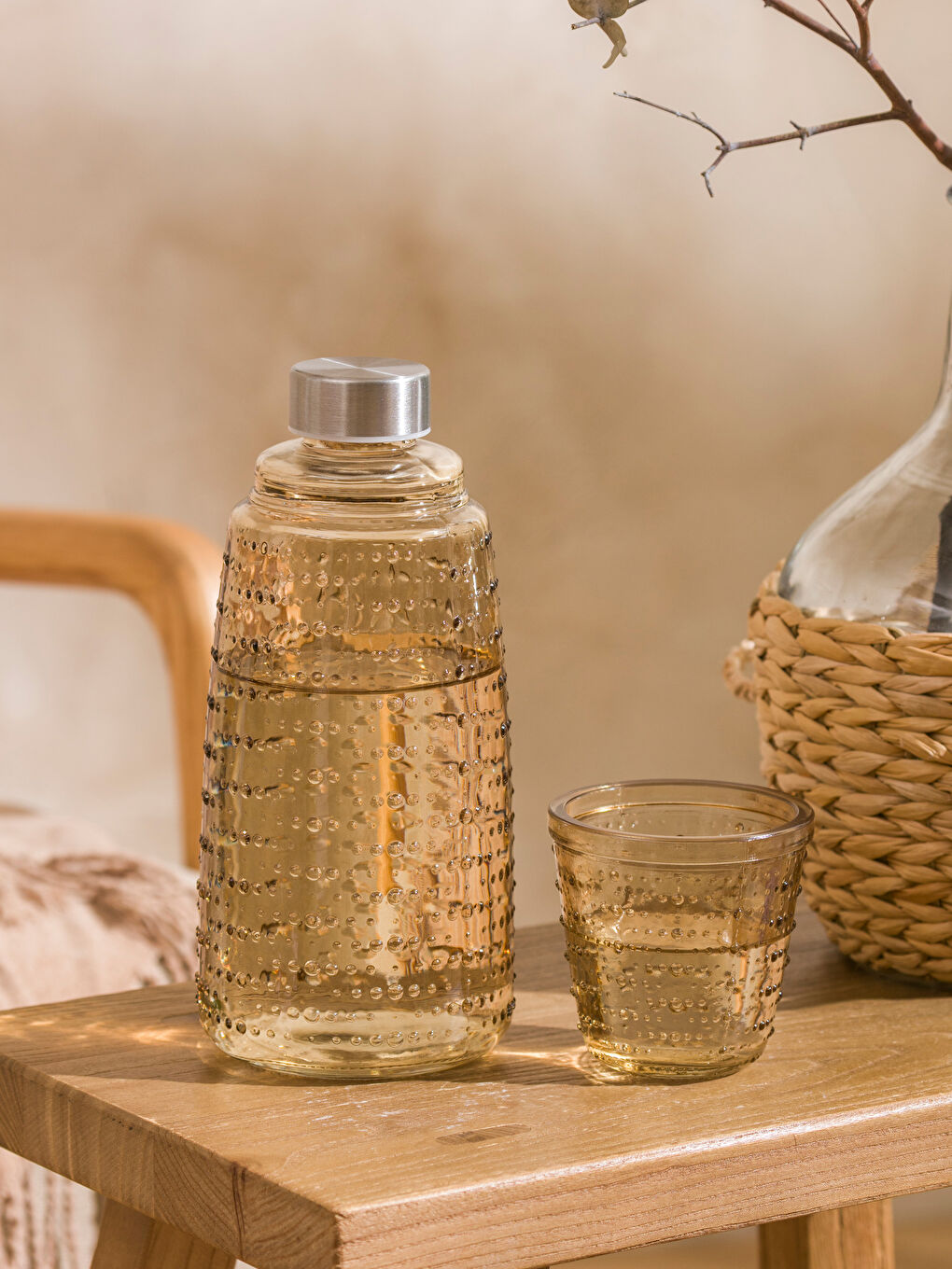 Glass Water Bottle 1030 ml