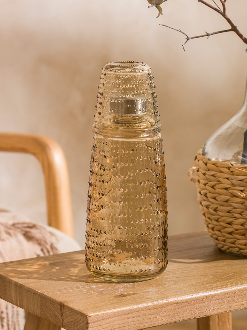 Glass Water Bottle 1030 ml-2