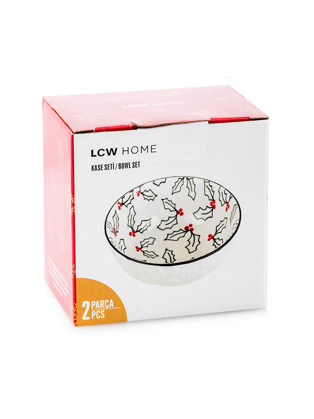 Karışık Baskılı Seramik Kase 2'li-3